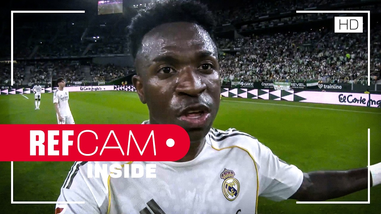 REFCAM POV: Real Betis vs Real Madrid desde la cámara del árbitro | LALIGA