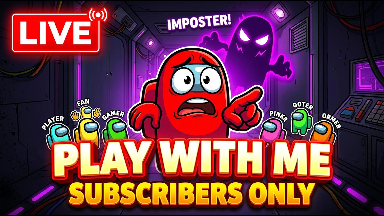 Subscribers vs Me: Who is the Real Imposter? ๐ (Among Us Live) #amongus #amonguslive