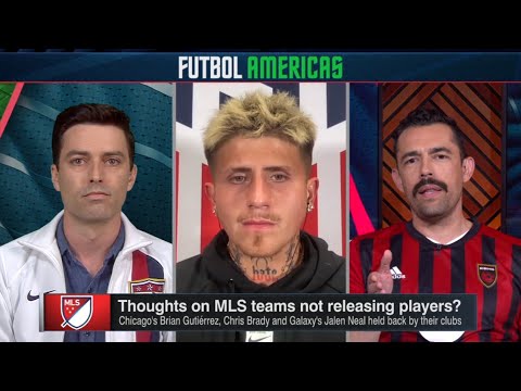 USYNT #10 Diego Luna on #futbolamericas background