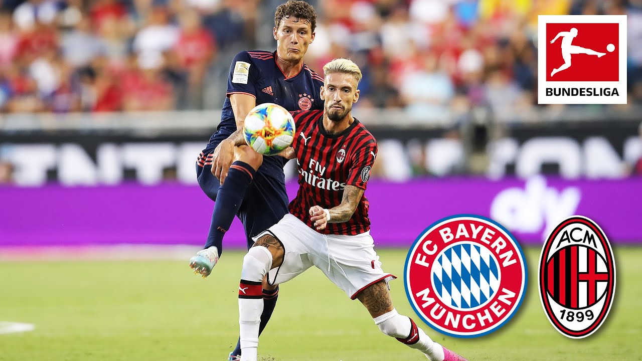 FC Bayern München - AC Milan | 1-0 | Highlights ICC 2019 background