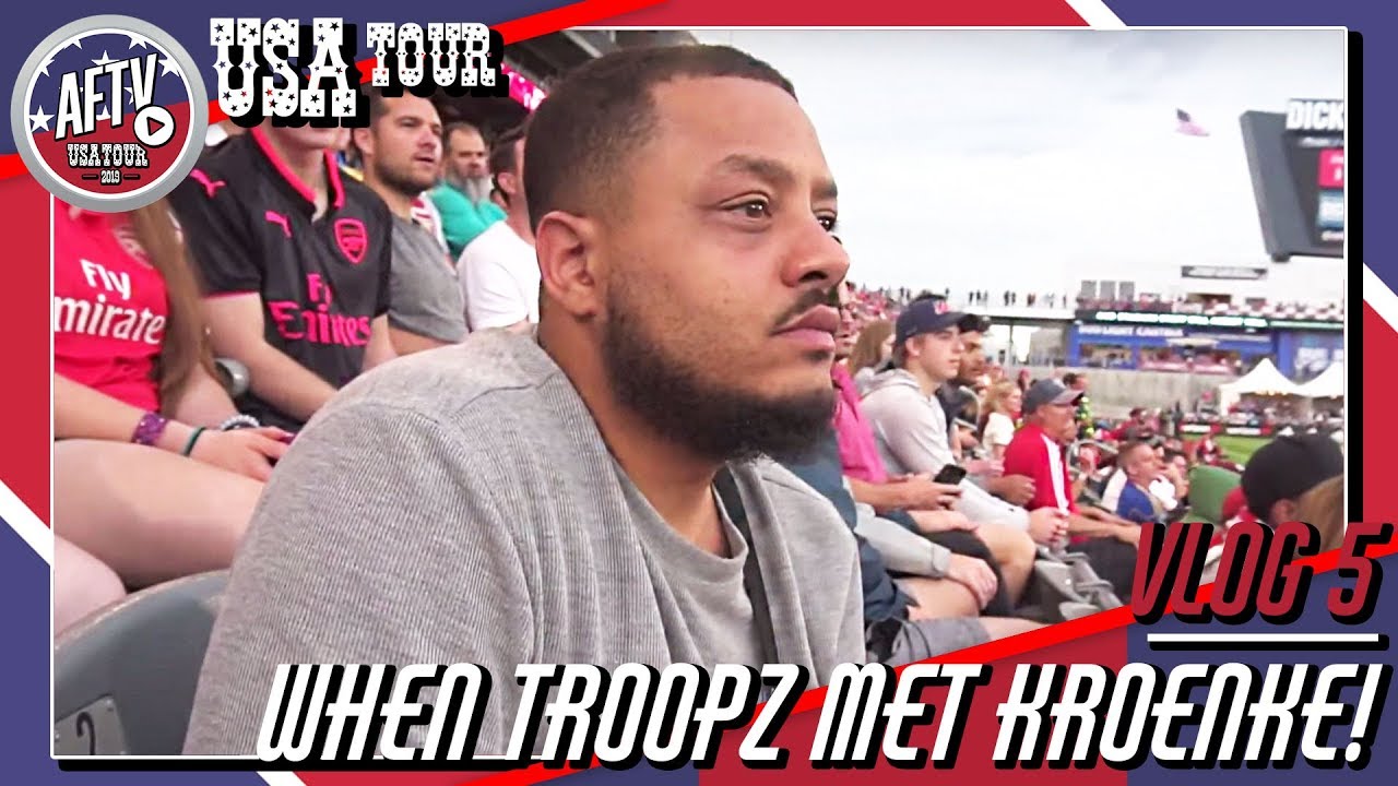 When Troopz Met Kroenke! | AFTV USA Vlog Day 5 in Denver, Colorado background