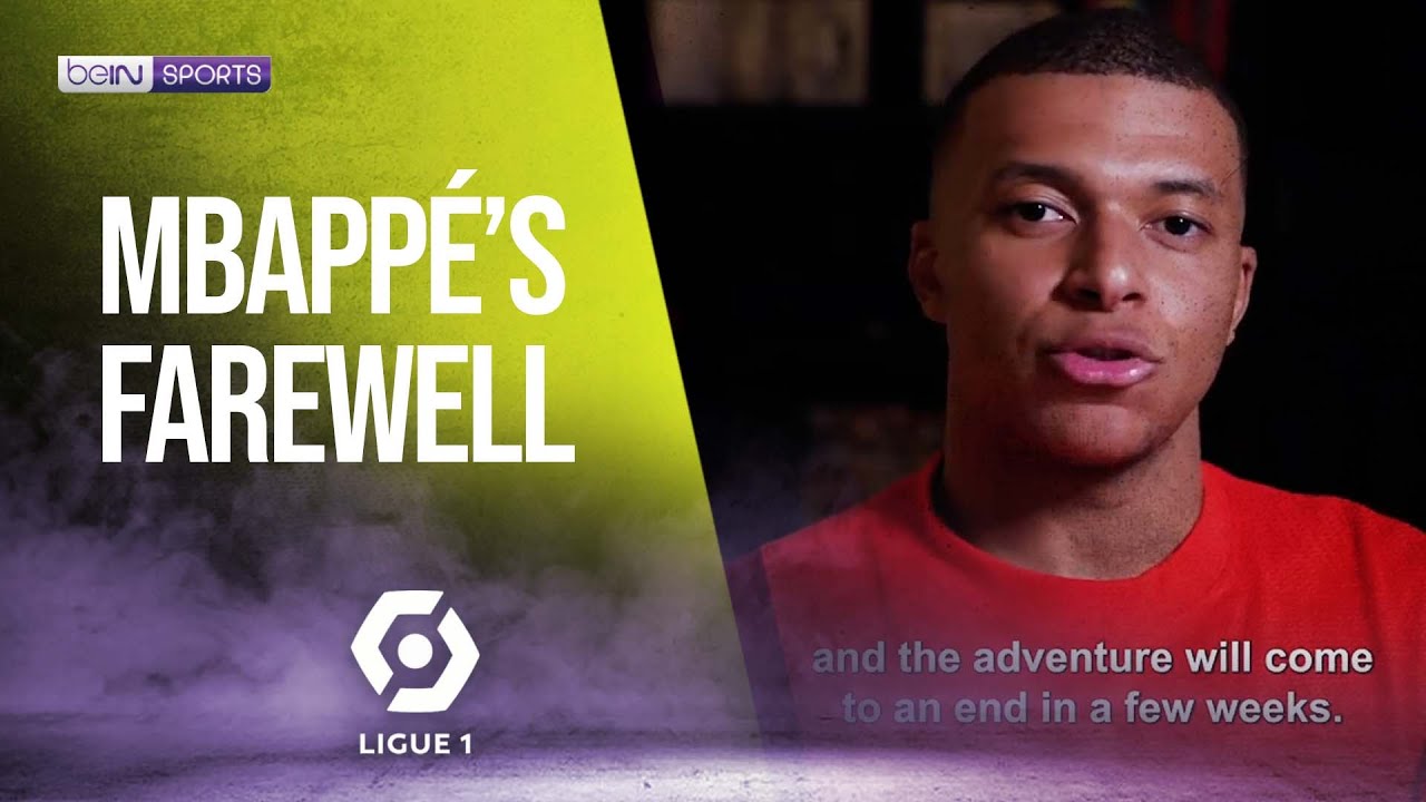 Kylian Mbappé announces his departure from PSG 🇫🇷