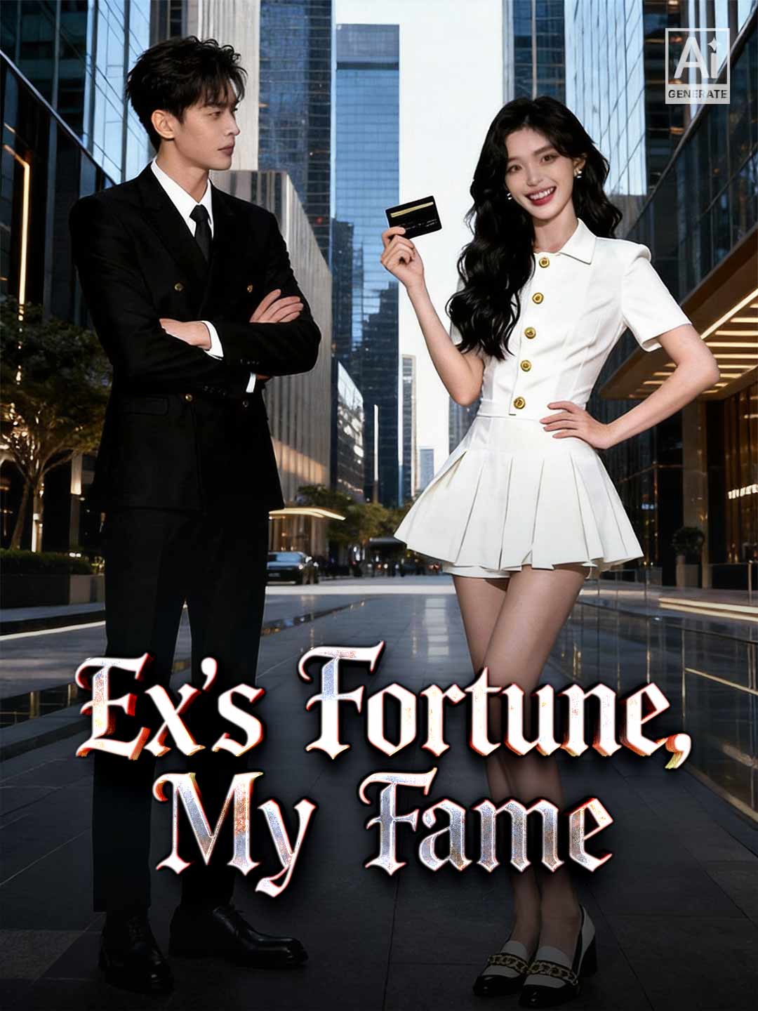 Ex's Fortune, My Fame poster - similar to Rules Broken! She Hacked Back!