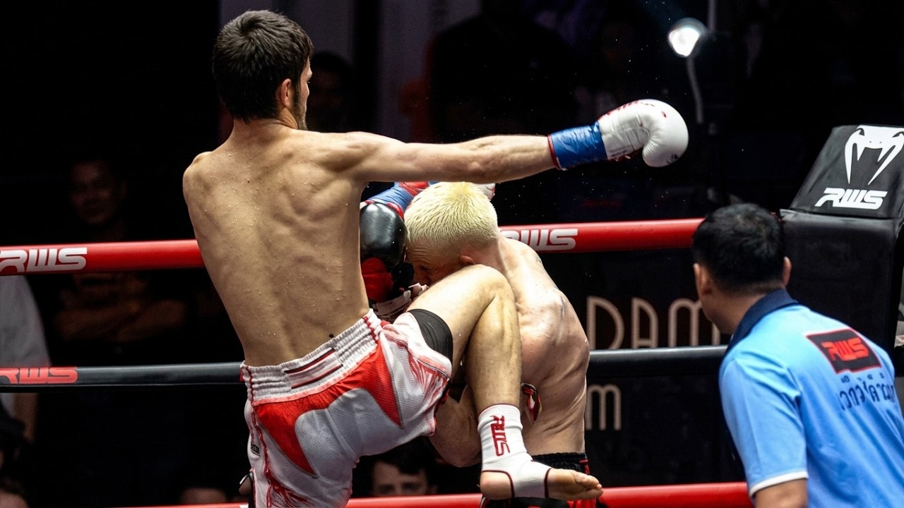 Asadula Imangazaliev vs. Lucas Poma | Full Muay Thai Fight | RWS background