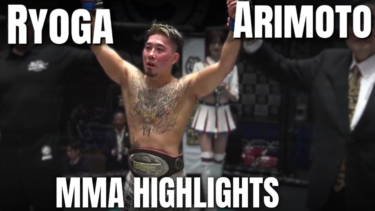 Ryoga ArimotoMMA HIGHLIGHTS 2026 Professional 10-1-2 Fighter UFC Prospect | Shooto Japan ЁЯЗпЁЯЗ╡ background