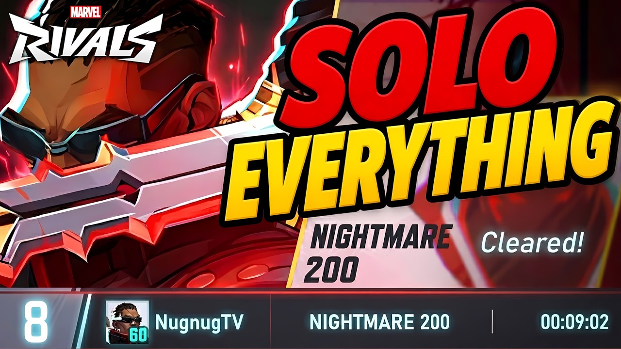 The *NEW* RECORD SETTING Blade Build for Marvel Rivals Blood Hunt Nightmare 200