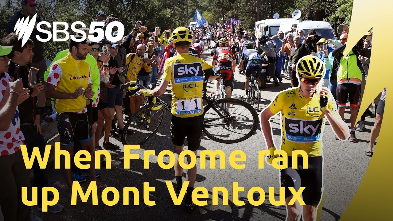 Most bizarre incident in TDF history? | Chris Froome's Mont Ventoux push | Tour de France 2016