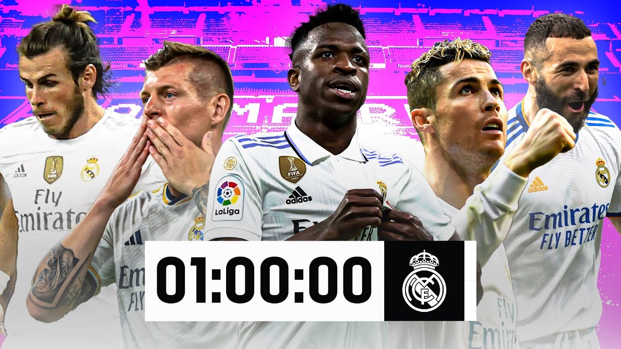 ¡1 HORA de GOLAZOS del REAL MADRID! 🔥🔝