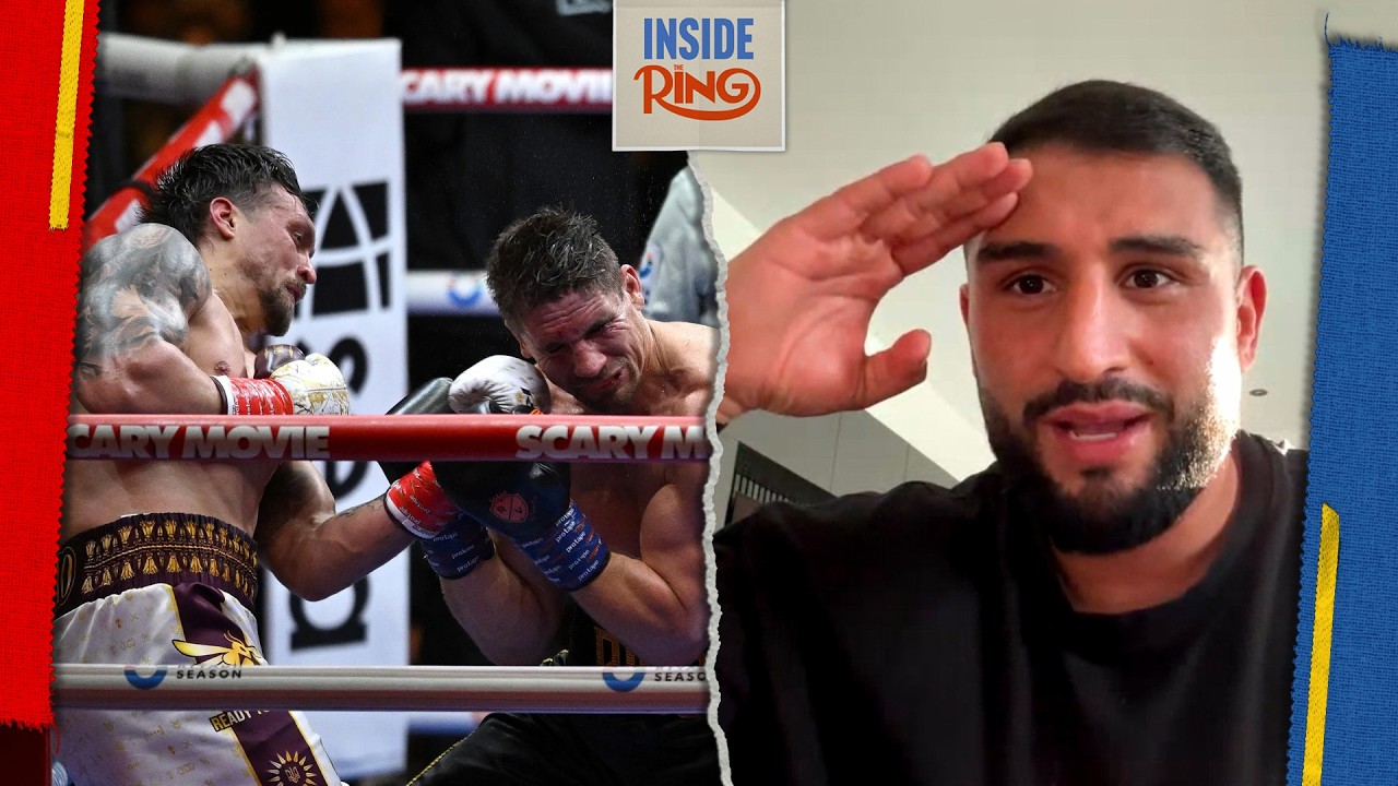 Agit Kabayel REVEALS Nerves During Oleksandr Usyk CONTROVERSIAL Win Over Rico Verhoeven | ITR background