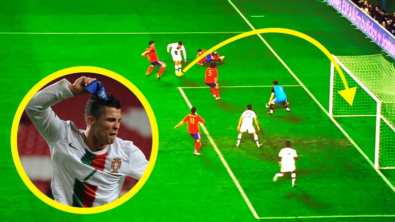 20 Almost INSANE Goals In Football • HD backdrop