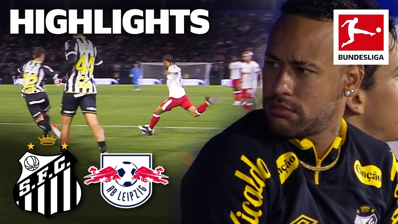 Xavi Shines in Front Of Neymar! | FC Santos vs. RB Leipzig | Highlights
