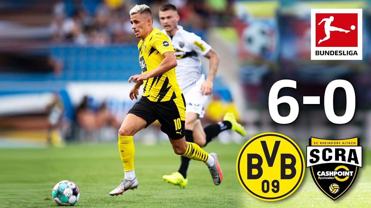 Borussia Dortmund - SCR Altach 6-0 I Highlights I Bellingham's Debut background