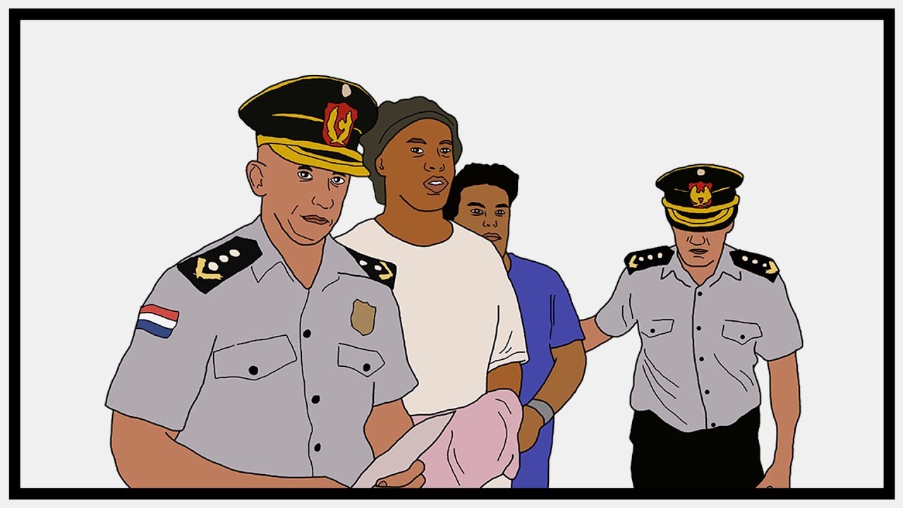 Why is Ronaldinho in a Paraguayan Prison? background