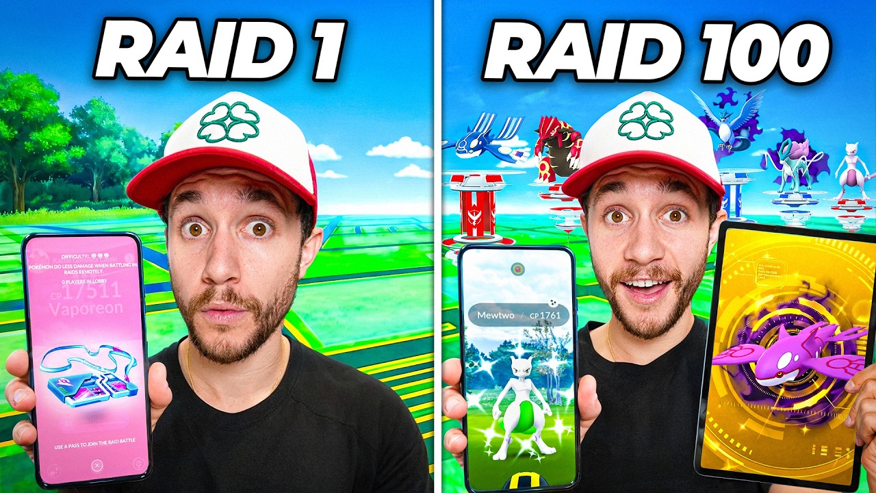 I Completed 100 of the World’s RAREST Raids