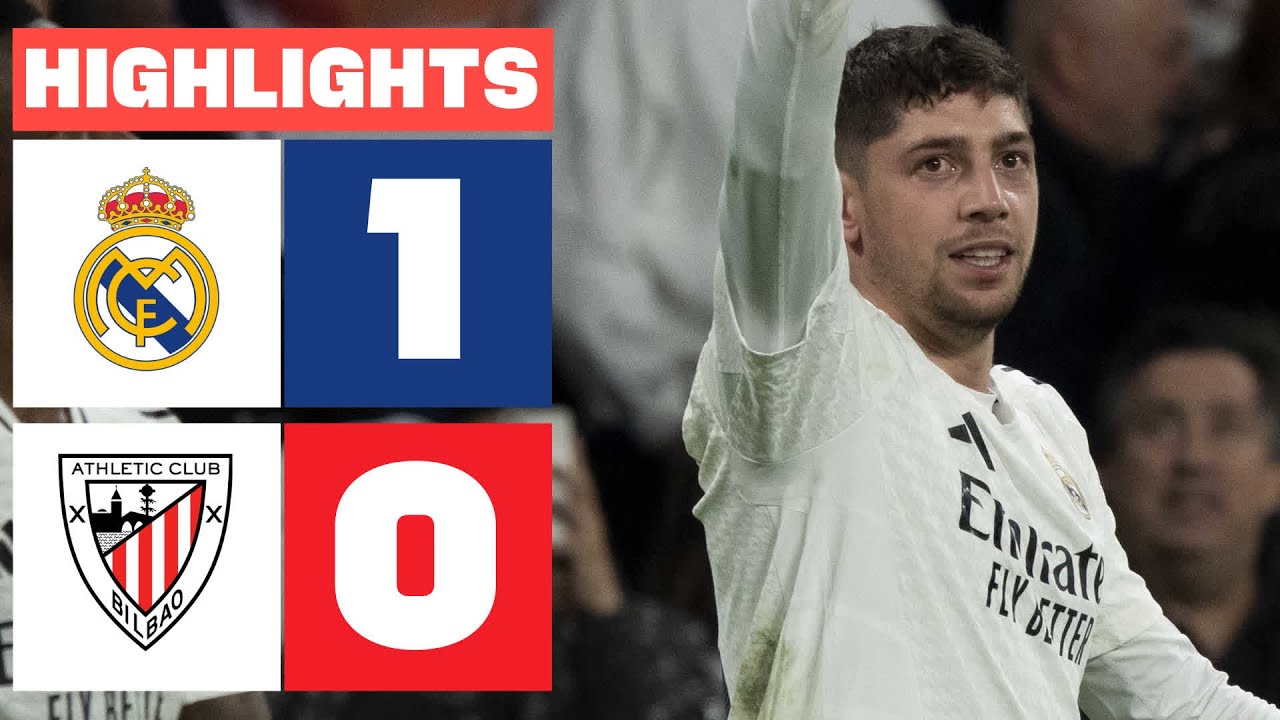 REAL MADRID 1 - 0 ATHLETIC CLUB I RESUMEN LALIGA EA SPORTS