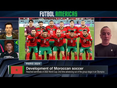 The rise of Morocco is no surprise as they Beat US in Olympic QF #futbolamericas backdrop