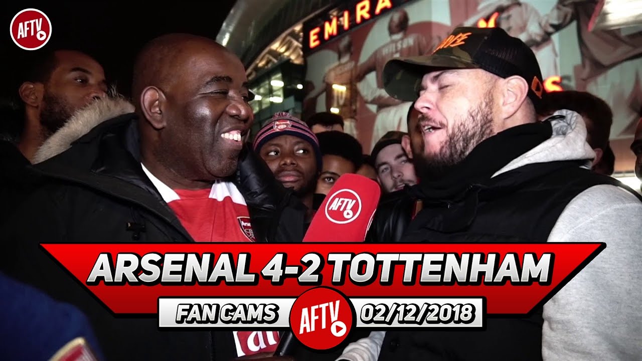 Arsenal 4-2 Tottenham | I Told You Aubameyang Is Better Than Harry Kane!! (DT) background