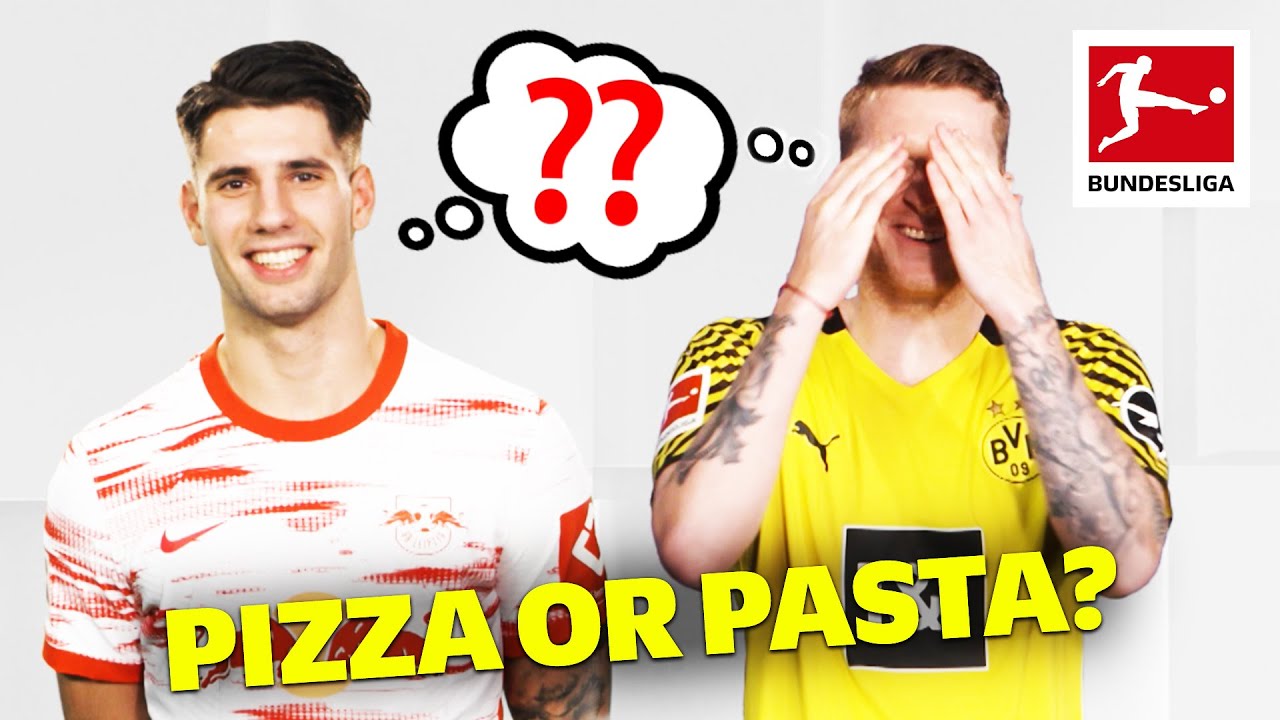 "Who is the GOAT?" - "Dortmund!" | What Was The Question? | Marco Reus vs. Dominik Szoboszlai background