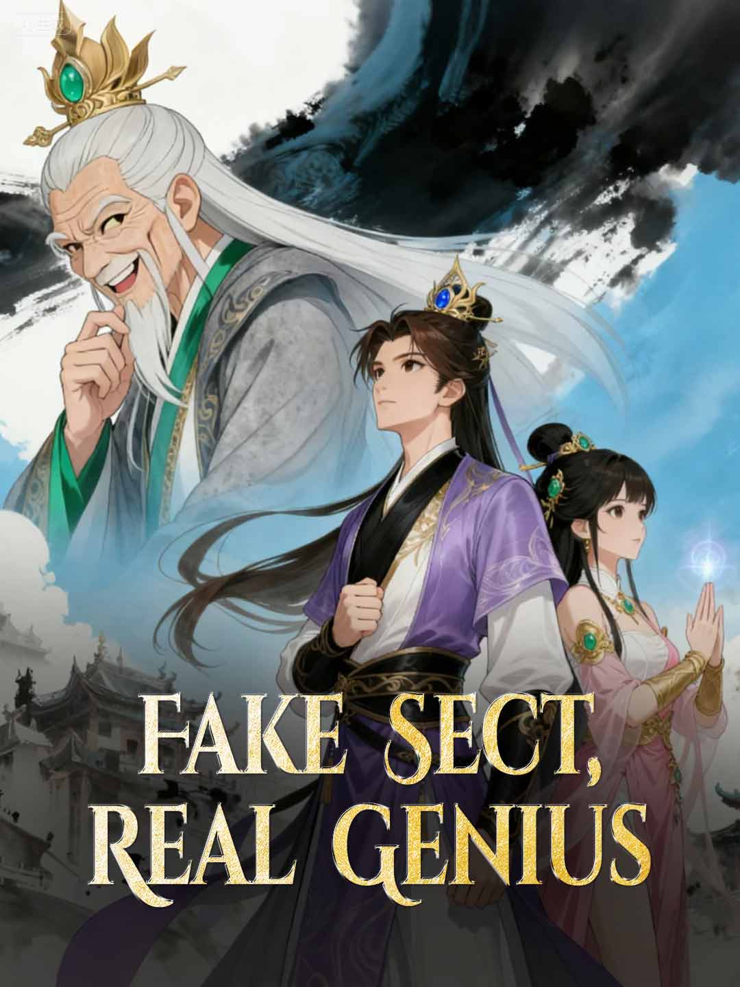 Fake Sect, Real Genius poster - similar to Rules Broken! She Hacked Back!