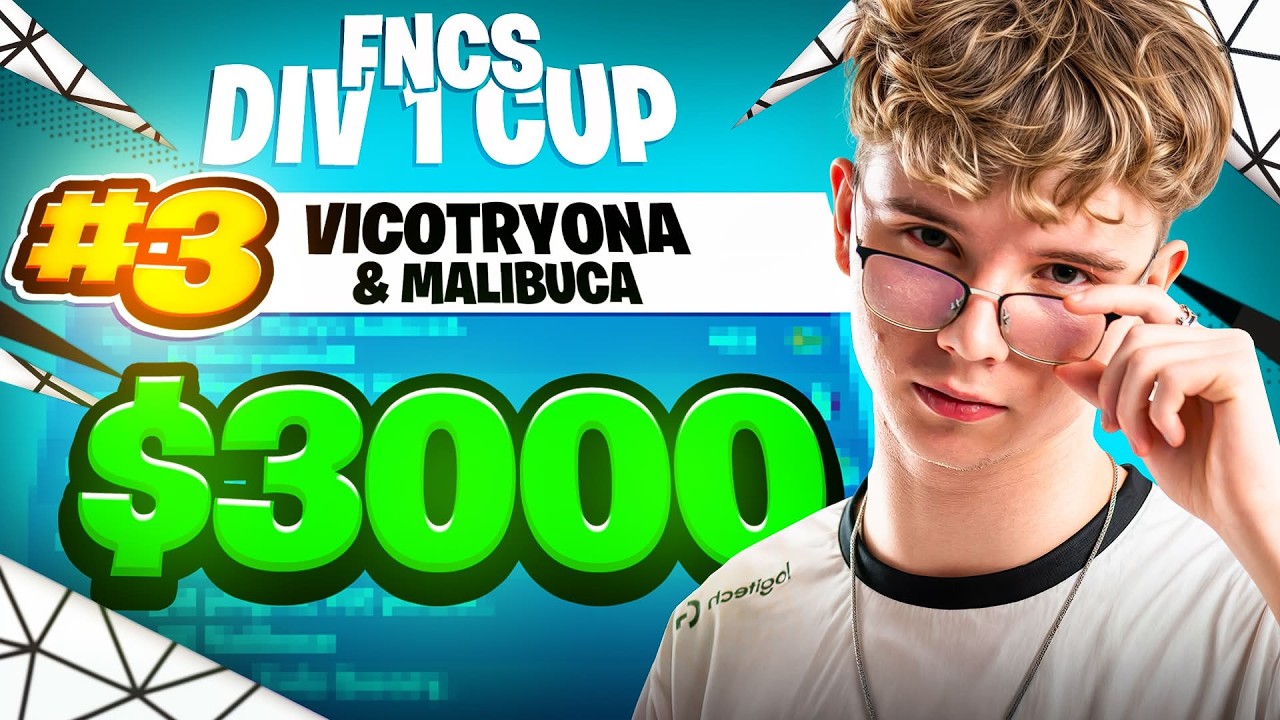 3RD PLACE IN FNCS DIVISION 1 ($3,000) 🥉 w/ Malibuca