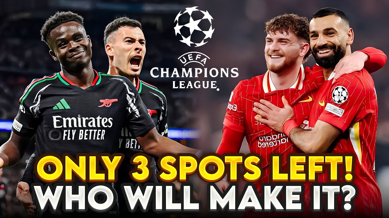 How 5 EPL Teams Can Qualify for Champions League 2025 | Full Explanation background