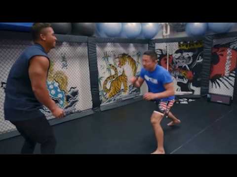135Lbs Karate Kid Destroys 220Lbs BodyBuilder