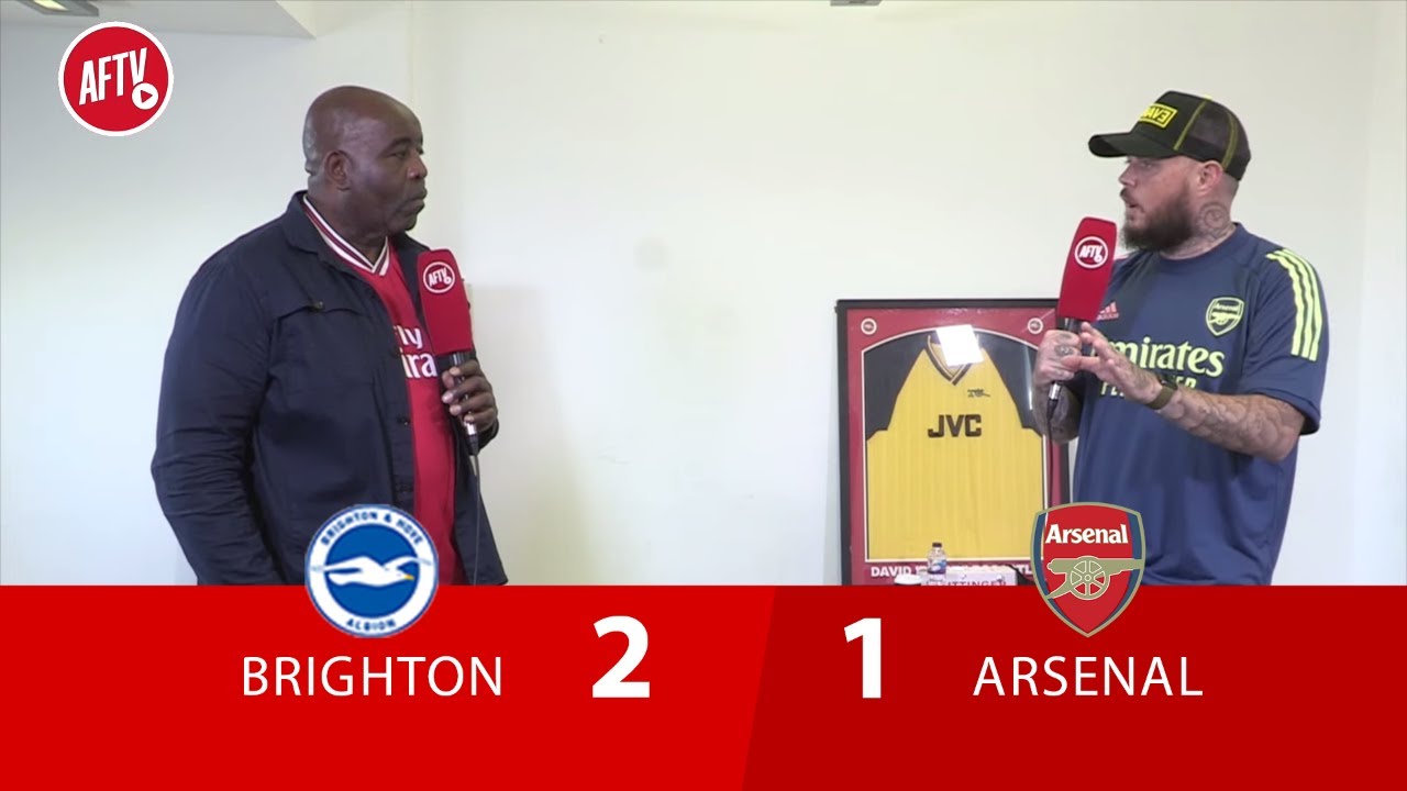 Brighton 2-1 Arsenal | Arsenal Are Spineless! (DT Passionate Rant) background