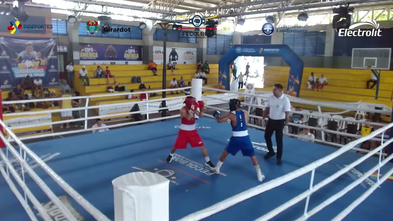 Carlos Hurtado (COL) vs. Juan Guevara (COL) Copa América 2026 (55kg) background