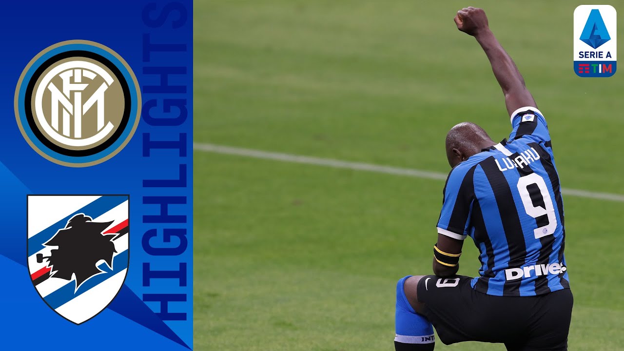 Inter 2-1 Sampdoria | Lukaku and Martinez Find the Back of the Net for Inter! | Serie A TIM background