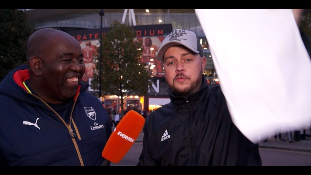Would Any Arsenal Supporter Wear A Tottenham Shirt For Money? background