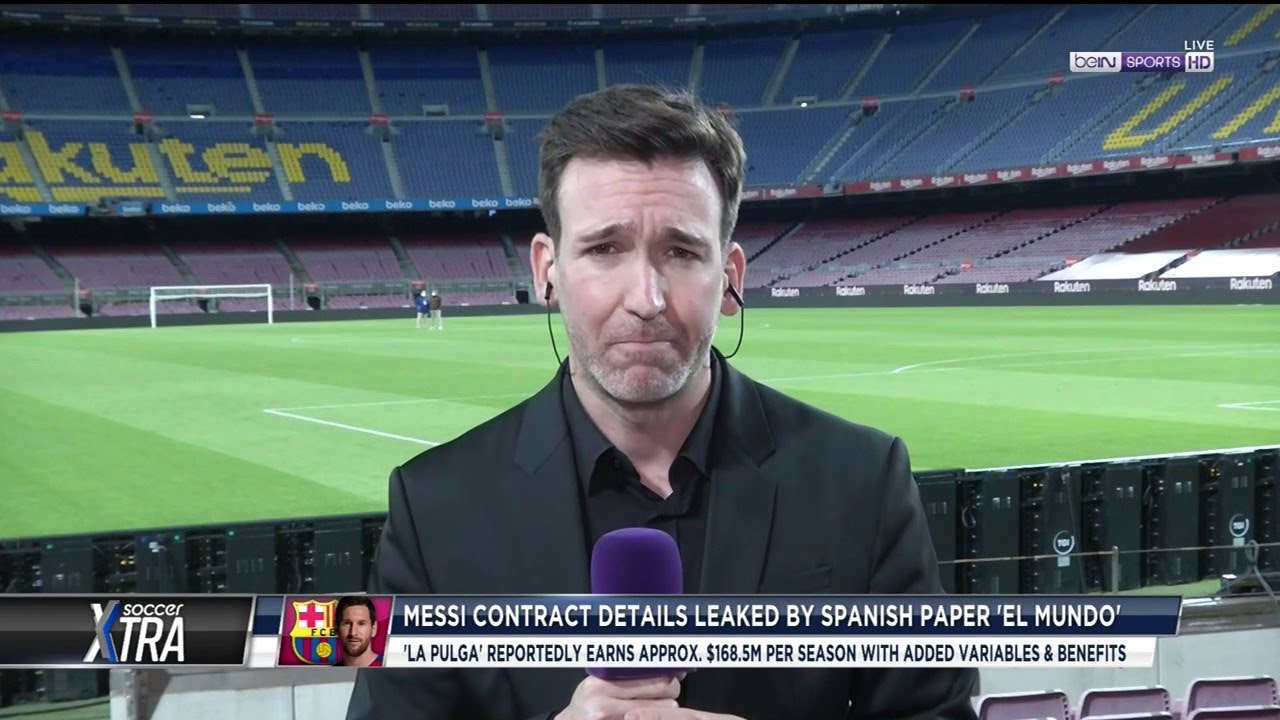 Who leaked Messi's Barca contract and why? background
