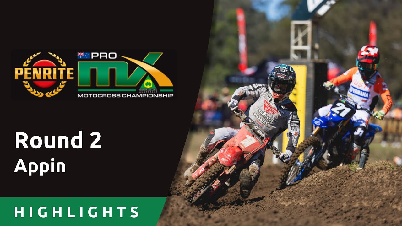 Round 2 Highlights, Appin - ProMX Championship 2025 background