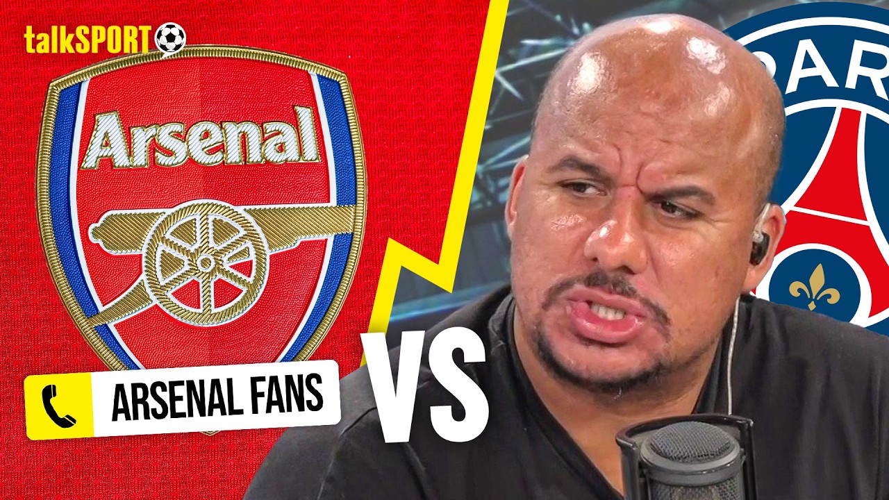 Angry Arsenal Fans CONFRONT Gabby Agbonlahor For Revealing He's SUPPORTING PSG in the UCL Final!