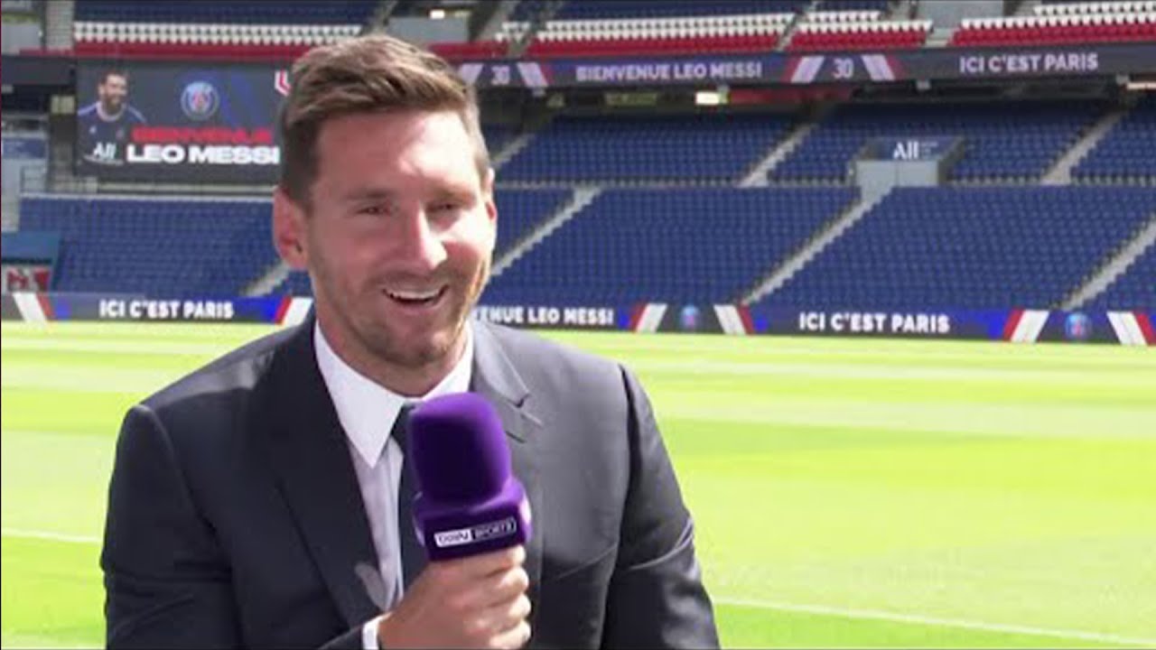 Messi: "My main objective is to win the Champions League" background