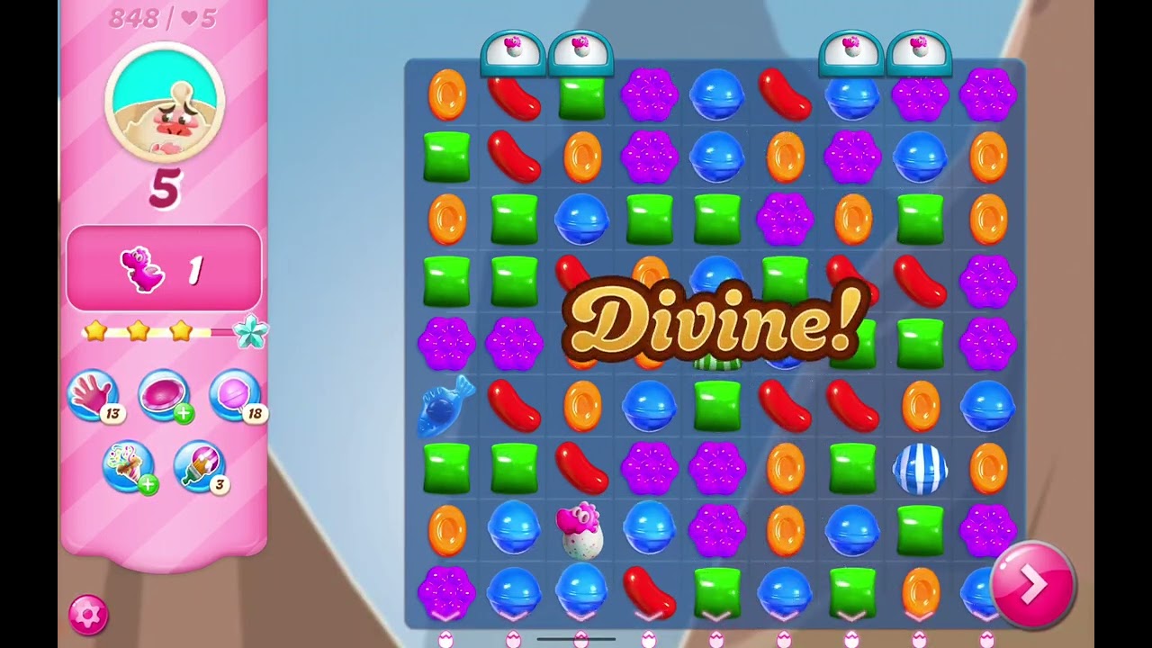 Candy Crush Saga Levels 846 To 853