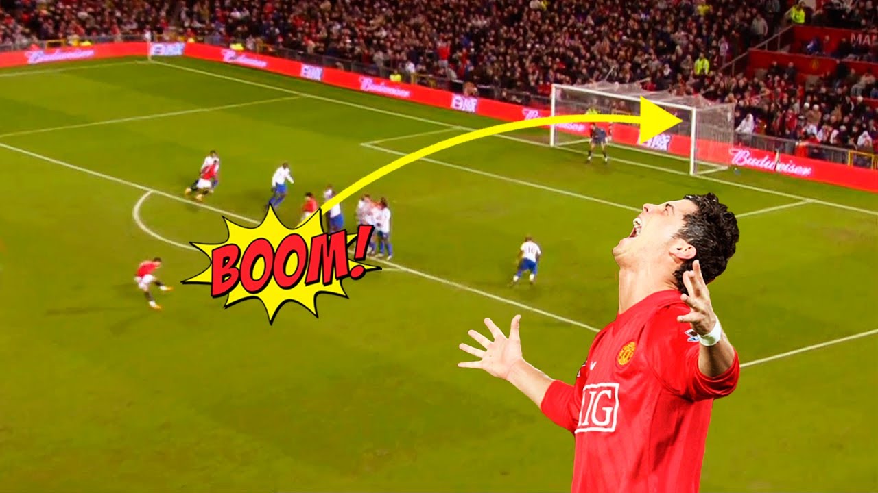 50 Rocket Free Kicks In Football background