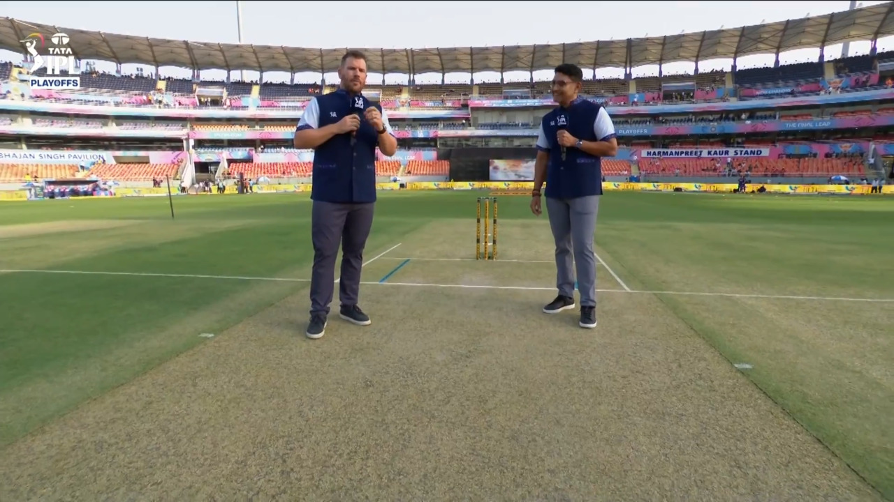 IPL 2026 Eliminator: SRH vs RR - Pitch Report background