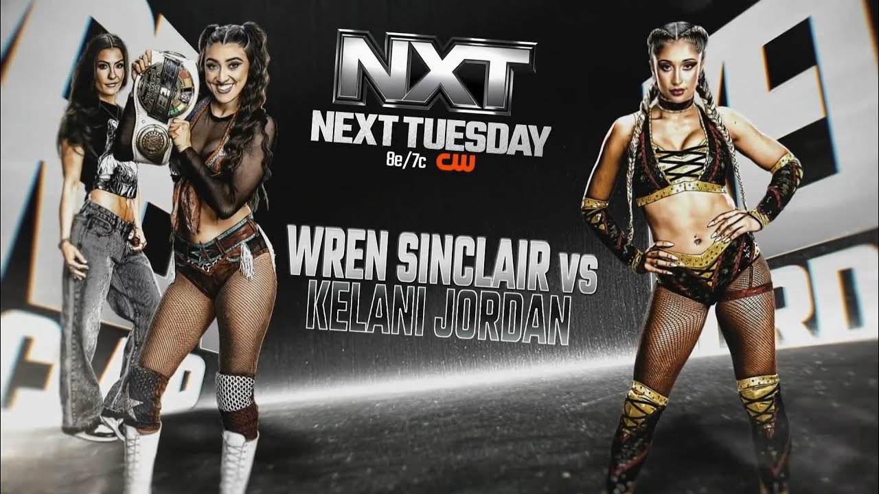 Wren Sinclair vs Kelani Jordan | NXT May 26, 2026 (Part 2) background