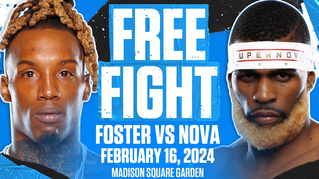 O'Shaquie Foster vs Abraham Nova | FULL FIGHT