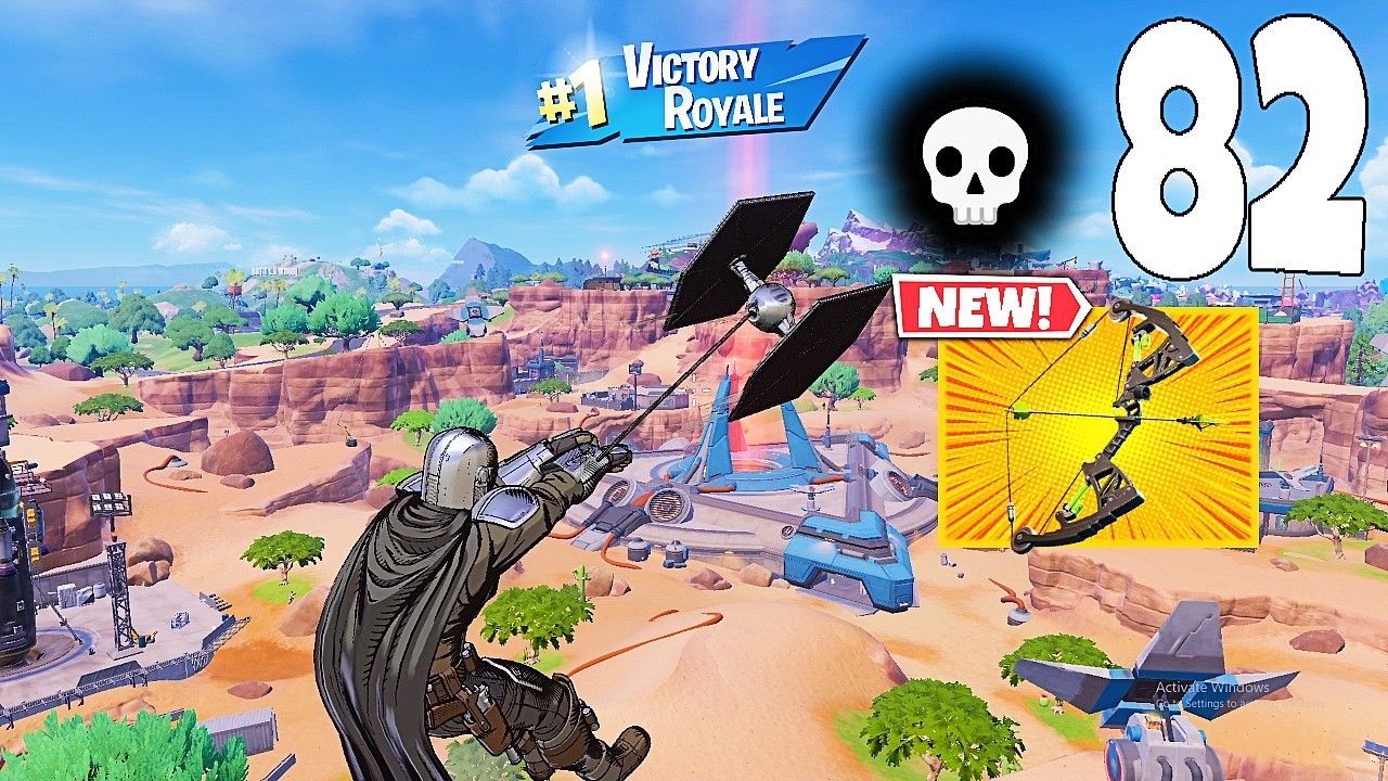 82 Elimination Solo Vs Squads/squads "Zero Build" Gameplay Wins (NEW Fortnite Chapter 7 Season 2 PC)