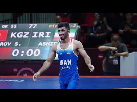 GR 55 FINAL. Syimyk Gulchoroevich Askarov 🇰🇬 vs 🇮🇷 Hariom Hariom. U17 ASIAN CHAMPIONSHIPS 2026