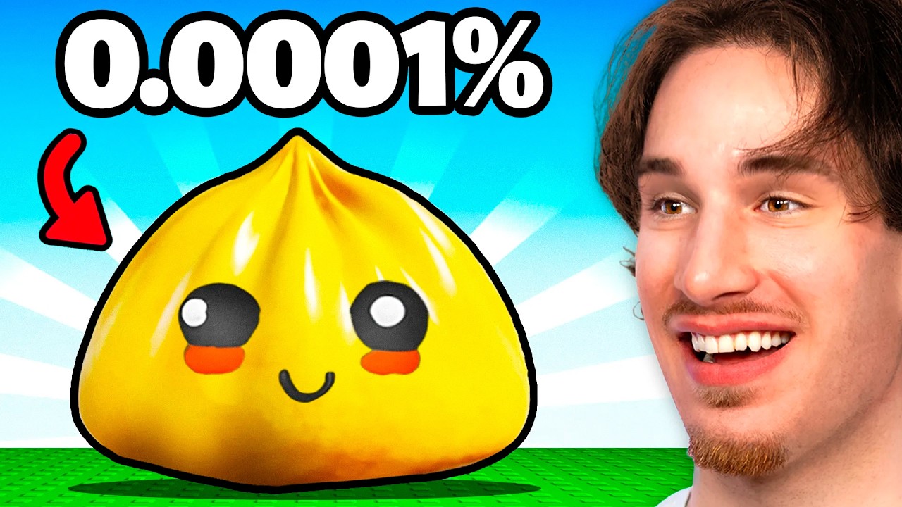 Unboxing World's RAREST Dumpling in Roblox! background