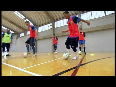How to master your first touch | Part Two | Soccer drill backdrop