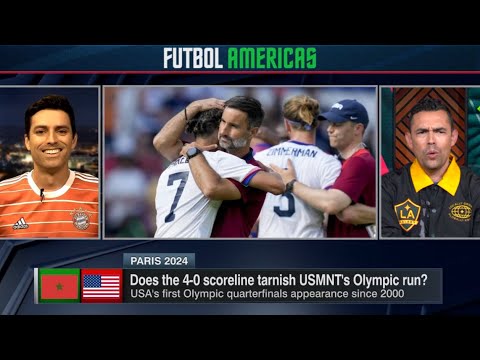 Are people right to freak out about #USYNT Olympic run? #futbolamericas backdrop