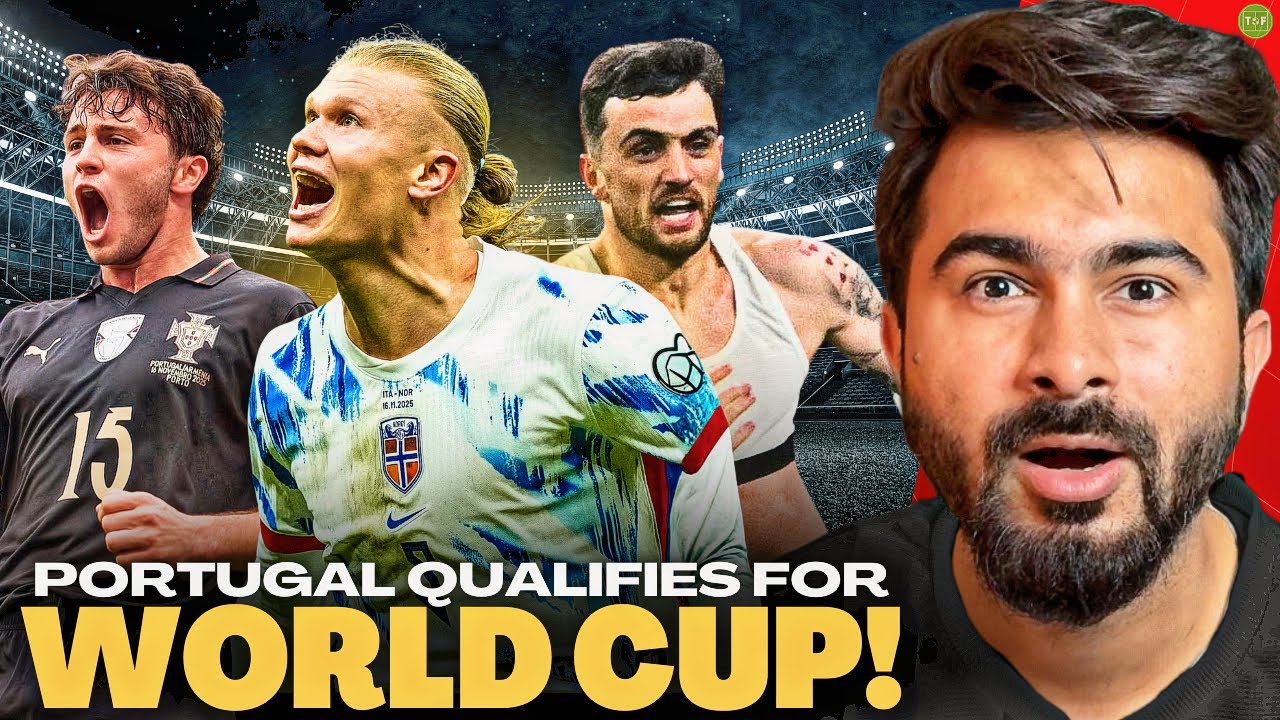 “Ronaldo Holds Portugal Back” | Haaland Sends Norway To World Cup | Ireland Massive Upset background