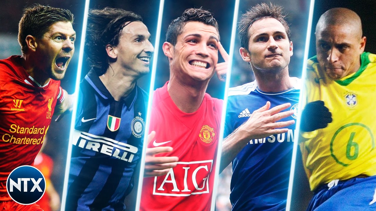 Top 30 POWERFUL Free Kick Goals Of All Time background