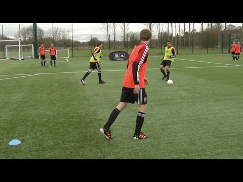 How to play like Spain | Fast combinations | Part Two | Soccer passing drill background
