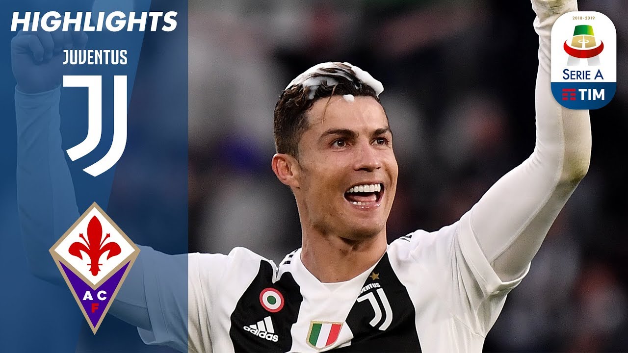 Juventus 2-1 Fiorentina | Juventus Clinch 8th Consecutive Scudetto! | Serie A backdrop