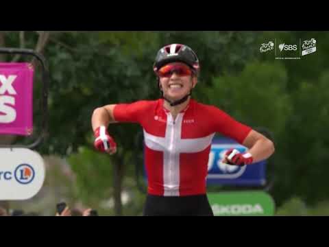 Coming from a mile back to conquer the final sprint at Tour de France Femmes!