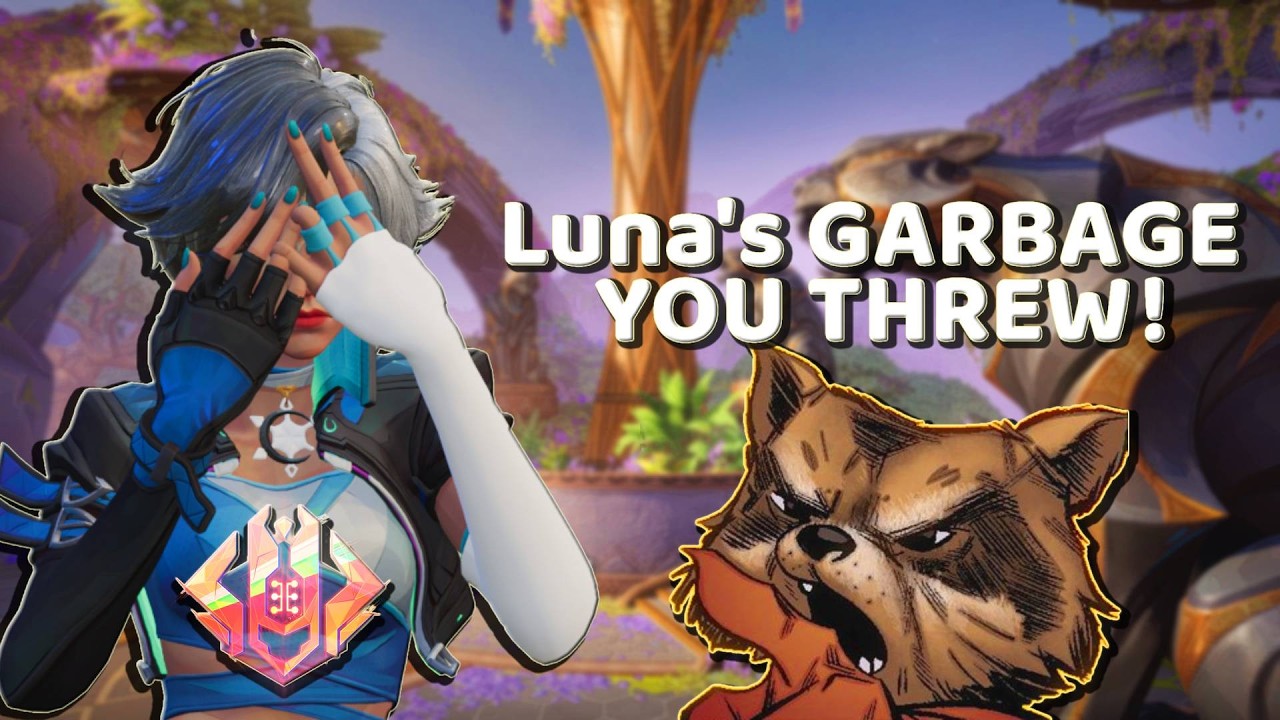 Has Luna FINALLY fallen off Marvel rivals - Toxic / funny moments background